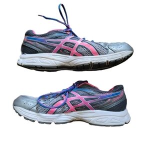 Asics Sneakers Womens Size 8.5 Gray Gel Contend T474Q